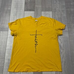Yellow Graphic Women's Tee